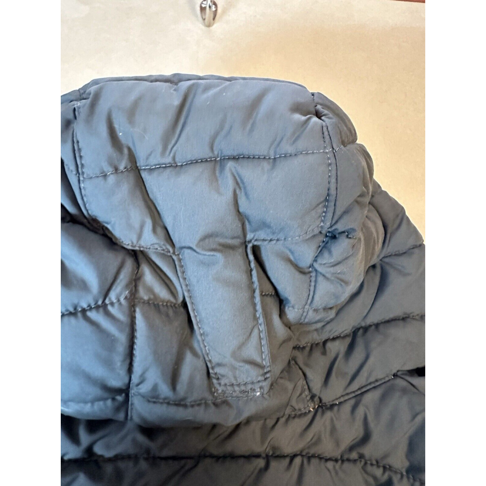 COLUMBIA Powder Lite Boys Hooded Jacket 3T Black-Grey-Orange - Picture 7 of 12